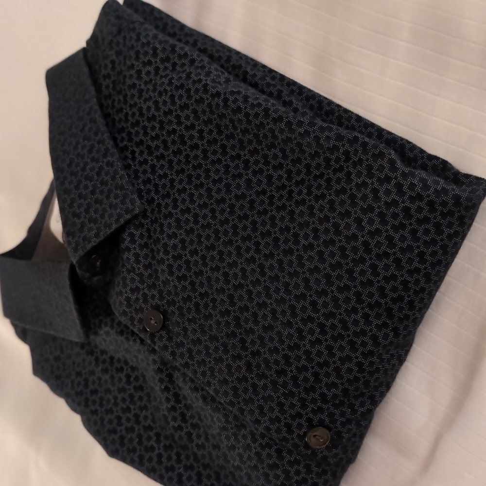 EUC CALVIN KLEIN Mens Long Sleeve Button Down - Picture 2 of 4